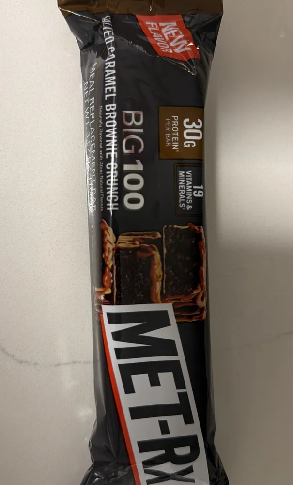 BIG 100 Salted Caramel Brownie Crunch Meal Replacement Bar