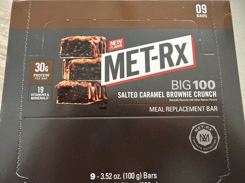 MET-Rx Salted Caramel Brownie Crunch