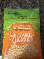 Lactolac Queso Mozzarella And Cheddar