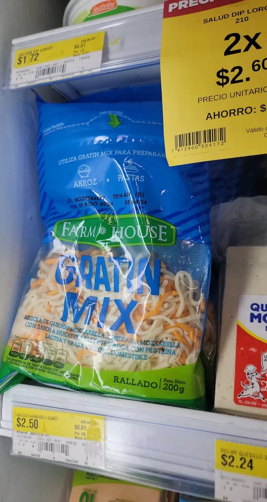 Gratin mix