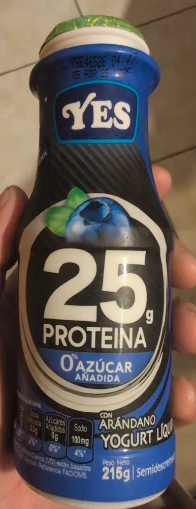 Yogurt Líquido con Arándano
