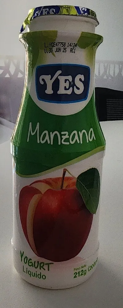 Yes yogurt manzana