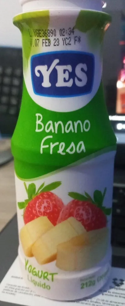 Yes, banano fresa