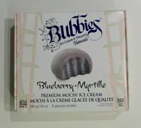 Blueberry Mochi Ice Cream
