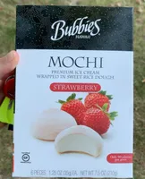 Strawberry Ice Cream Mochi