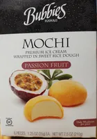 Bubbies Mochi Passion Fruit