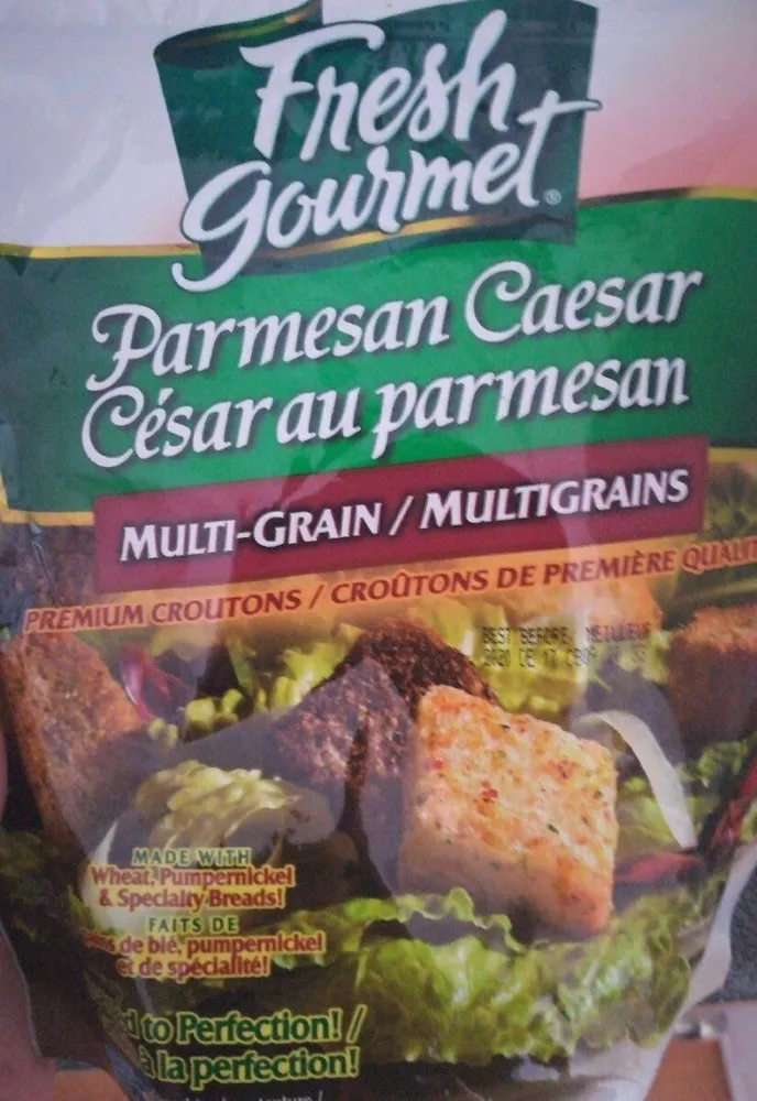 Croutons multi-grain caesar parmesan