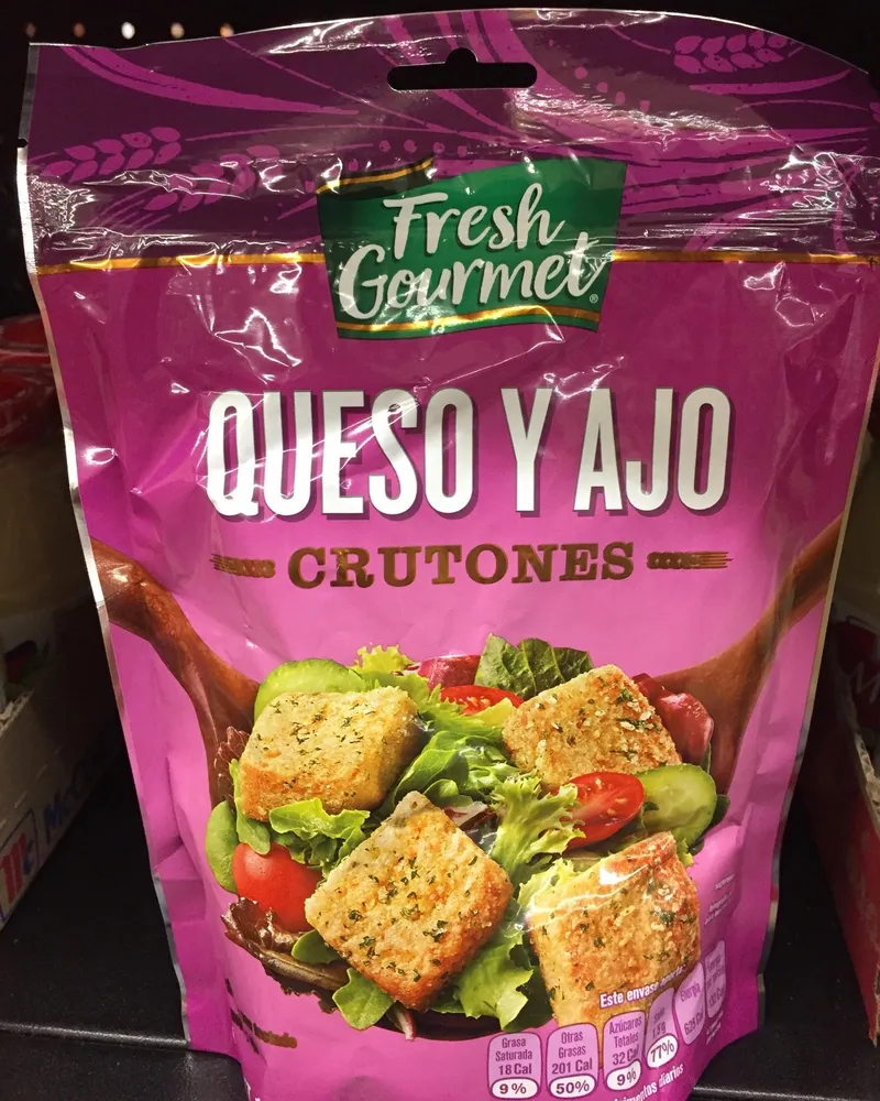 Crutones Queso y Ajo Fresh Gourmet