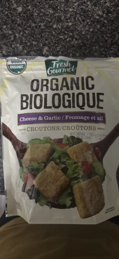 Croûtins fromage et ail