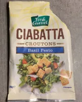Croûtons Ciabatta Pesto Basilic