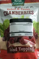Dried & Sweet Cranberries