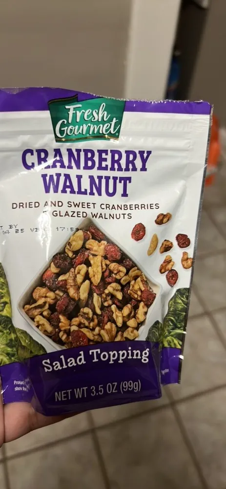 Cranberry Walnut Salad Topping