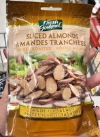 Amandes tranchées roties au miel