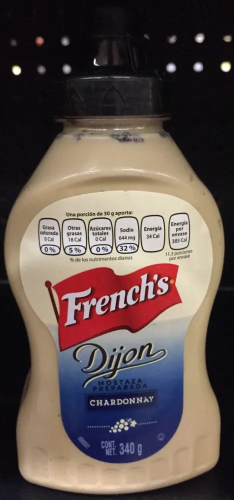 Mostaza preparada Dijon French's
