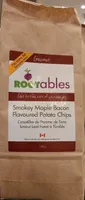 Smokey maple bacon flavoured potato chips