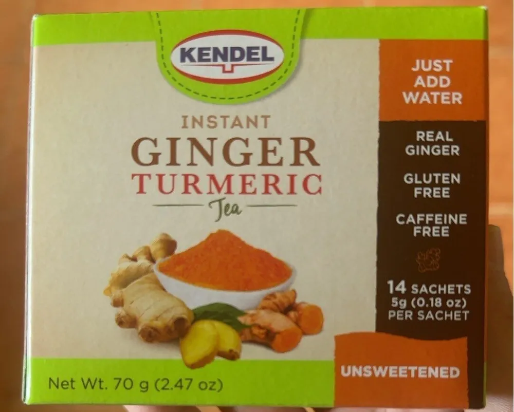 Instant Ginger Tumeric tea