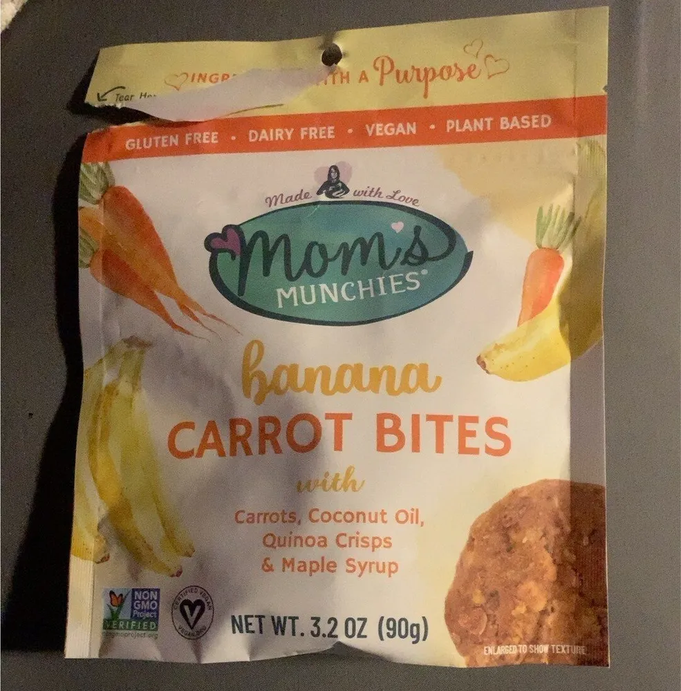 banana CARROT BITES