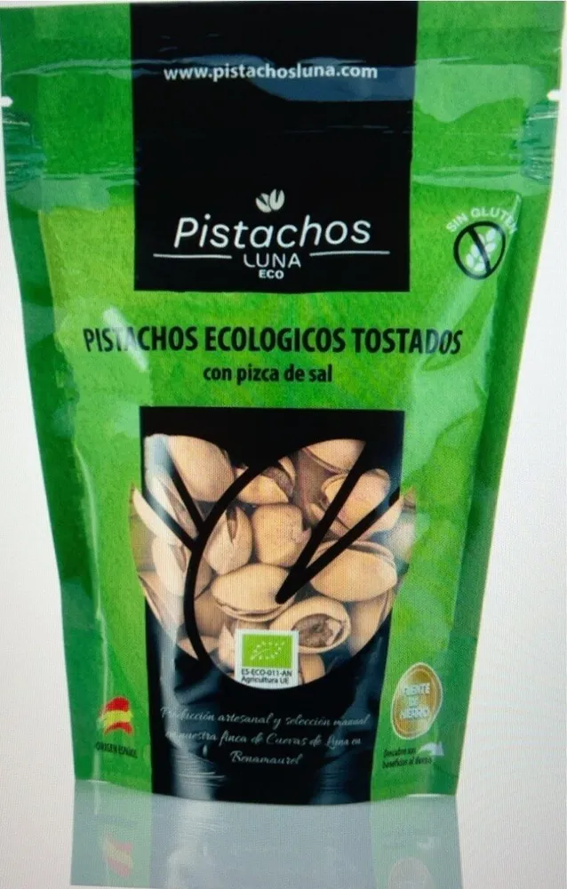 Pistachos ecológicos tostados