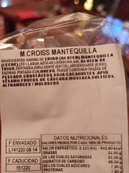 M.CROISS MANTEQUILLA