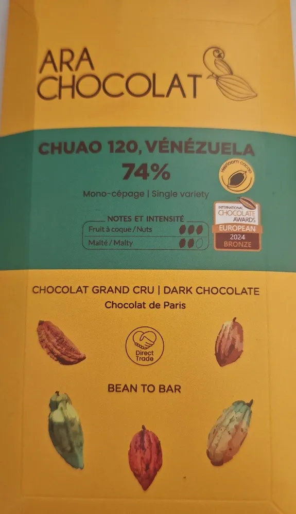 Chuao 120, Vénézuela 74%