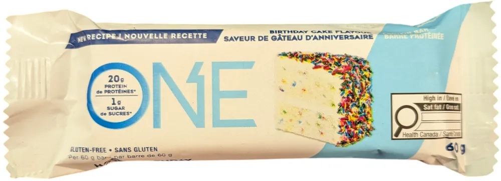 One Birthday Cake Protein bar
