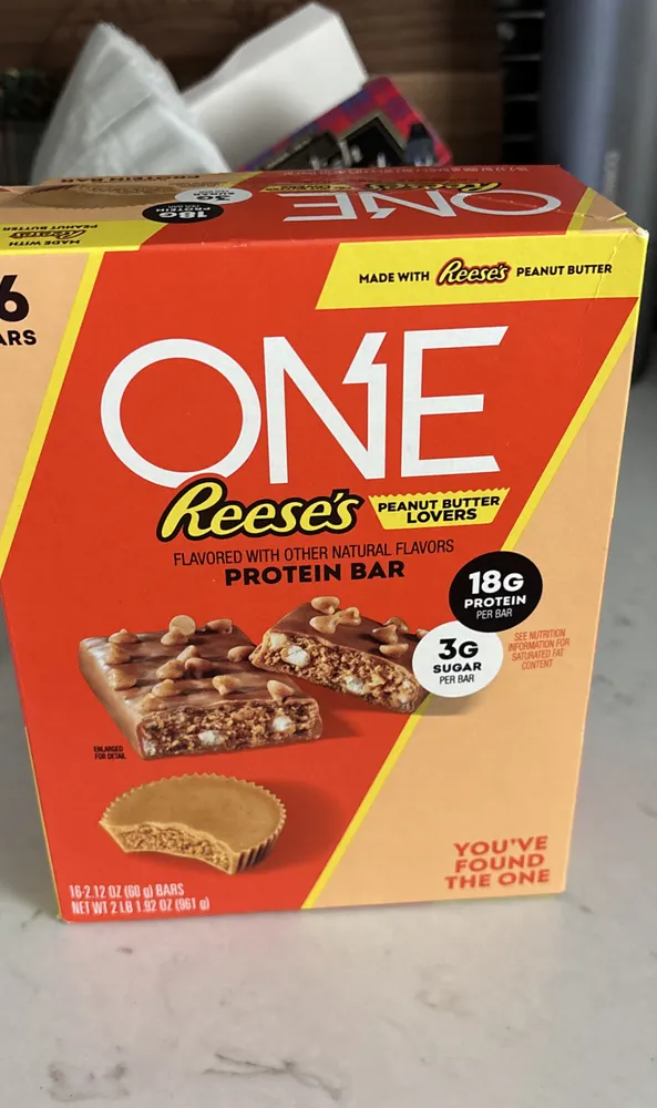 OneReese‘s protein bar