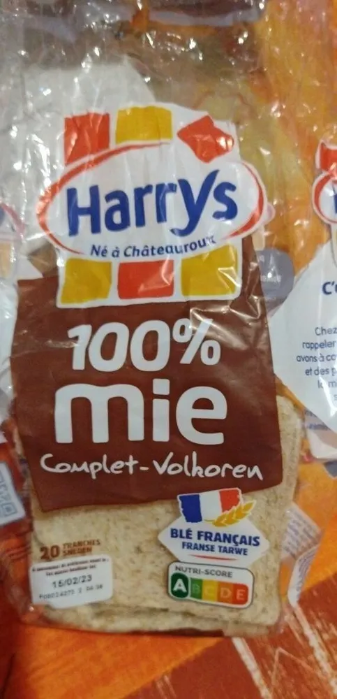 Pain de mie complet