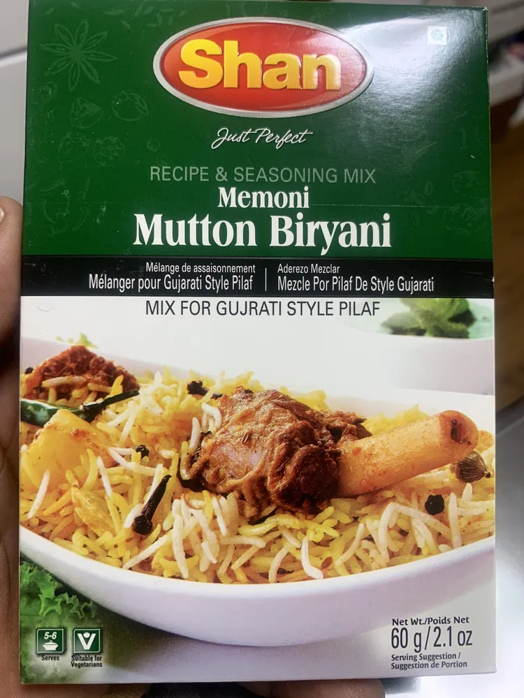 Mutton biryani mix