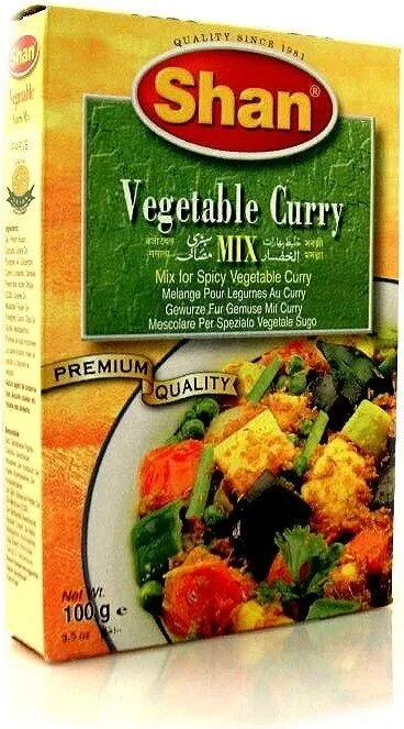 Vegetable curry mix