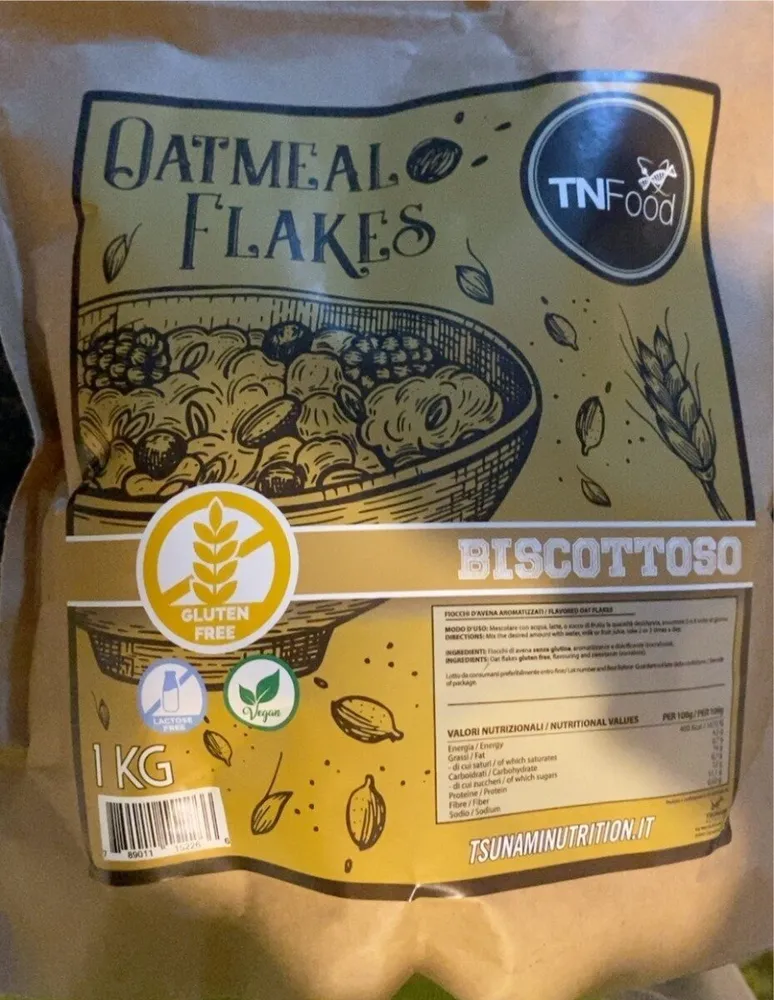 Oatmeal flakes
