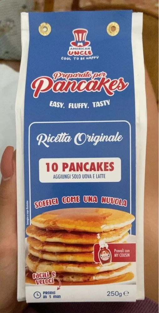 Preparato per pancakes
