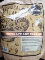 Oatmeal Flakes Chocolate and caramel