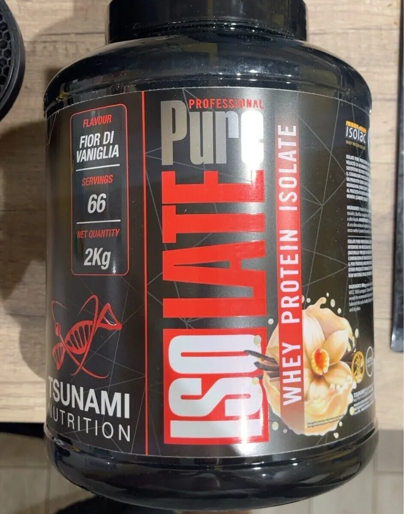 isolate pure professional fior di vaniglia