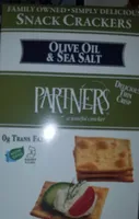 snack crackers Olive Oil & Sea Salt