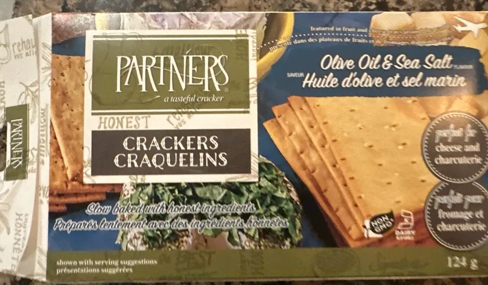 Craquelins huile d’olive et sel marin