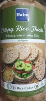Crispy rice thicks