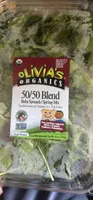 50/50 Blend Baby Spinach / Spring Mix