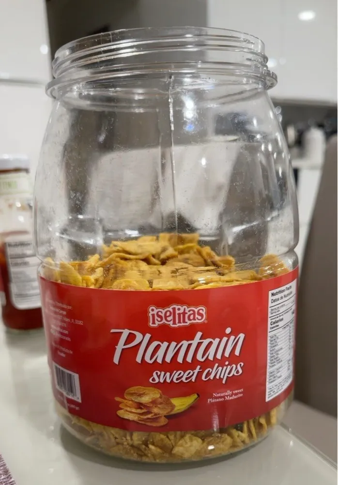 Plantain sweet chips