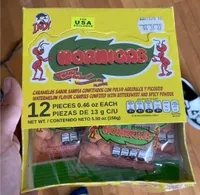 Watermelon Flavor Candies Confited with Bittersweet and Spicy Powder