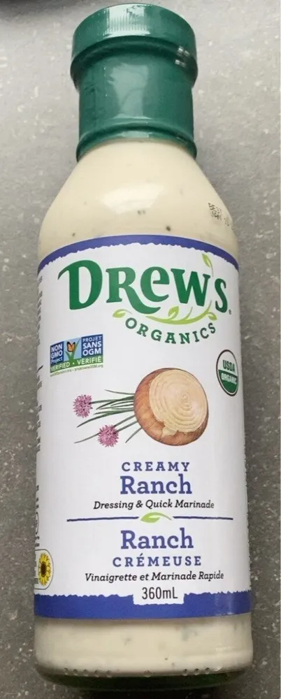 Organic Creamy Ranch Dressing & Quick Marinade