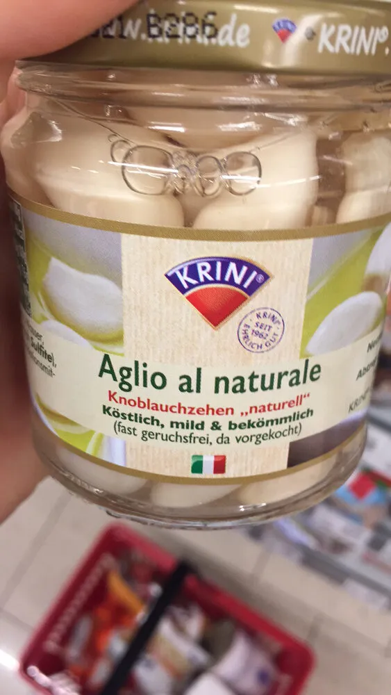 Krini ail naturel Knoblauchzehen naturell
