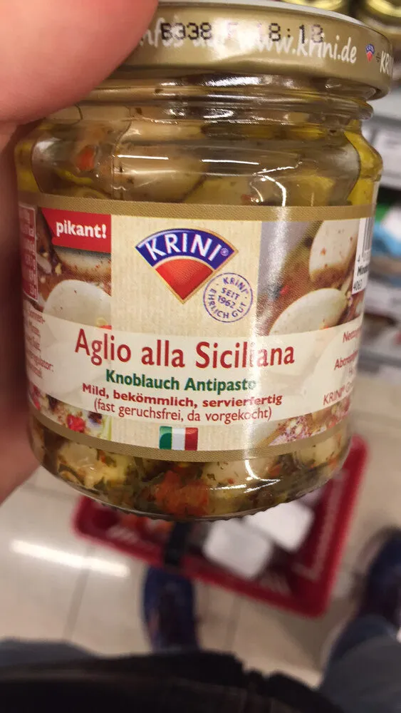 Krini Knoblauch-Antipasto à l'ail sicilien