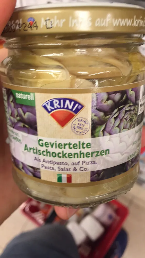 Krini Cœurs d'artichauts en quartiers