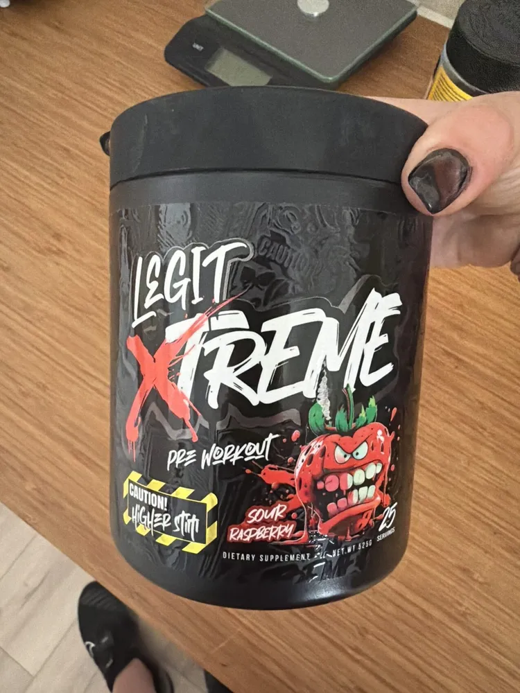 Sour Raspberry Pre Workout