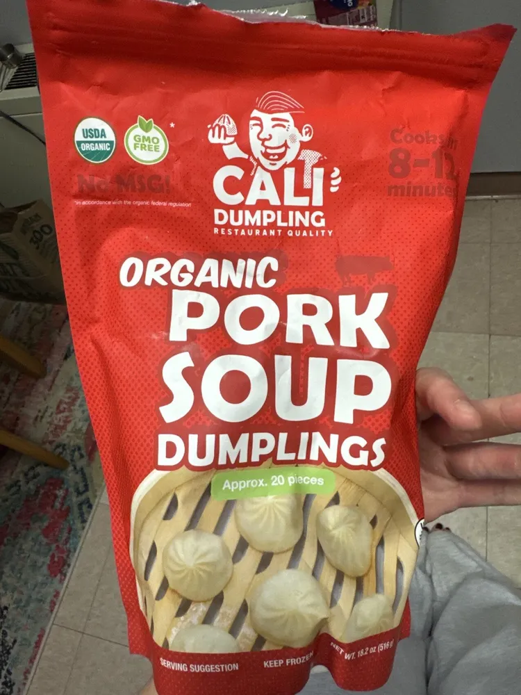 Organic Pork Soup Dumplings