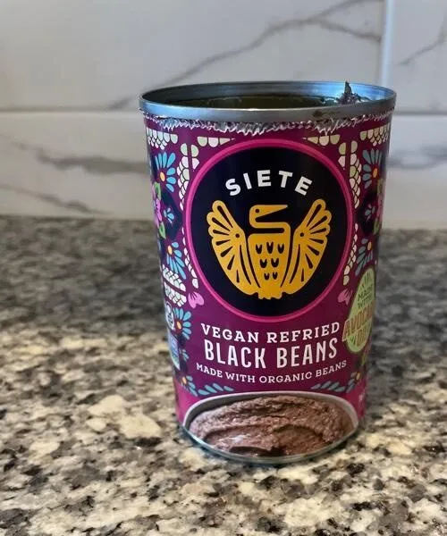 Vegan Refried Black Beans