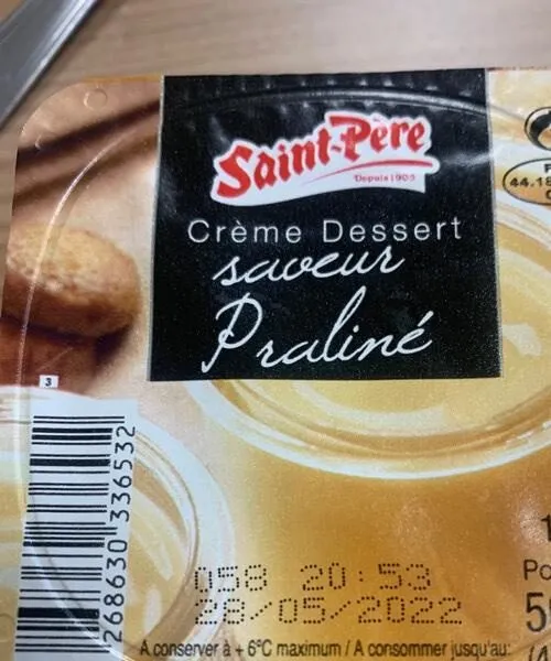 Crème dessert