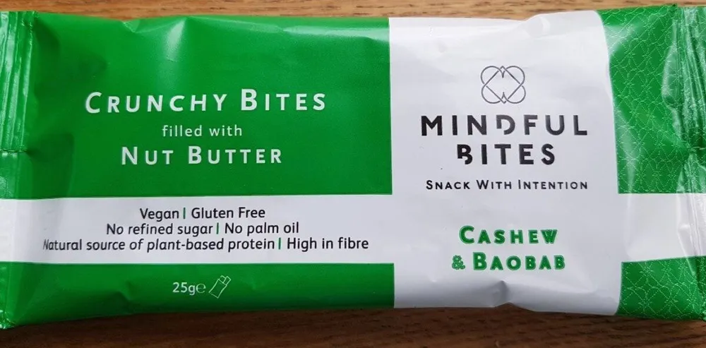 Crunchy Bites filled with Nut Butter