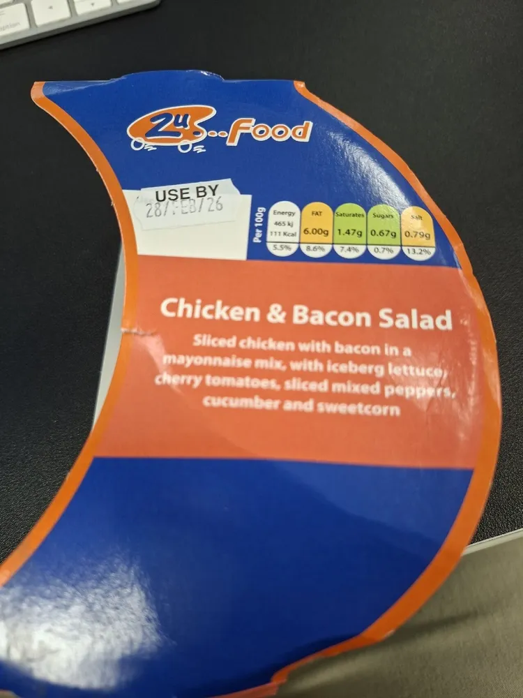Chicken And Bacon Salad
