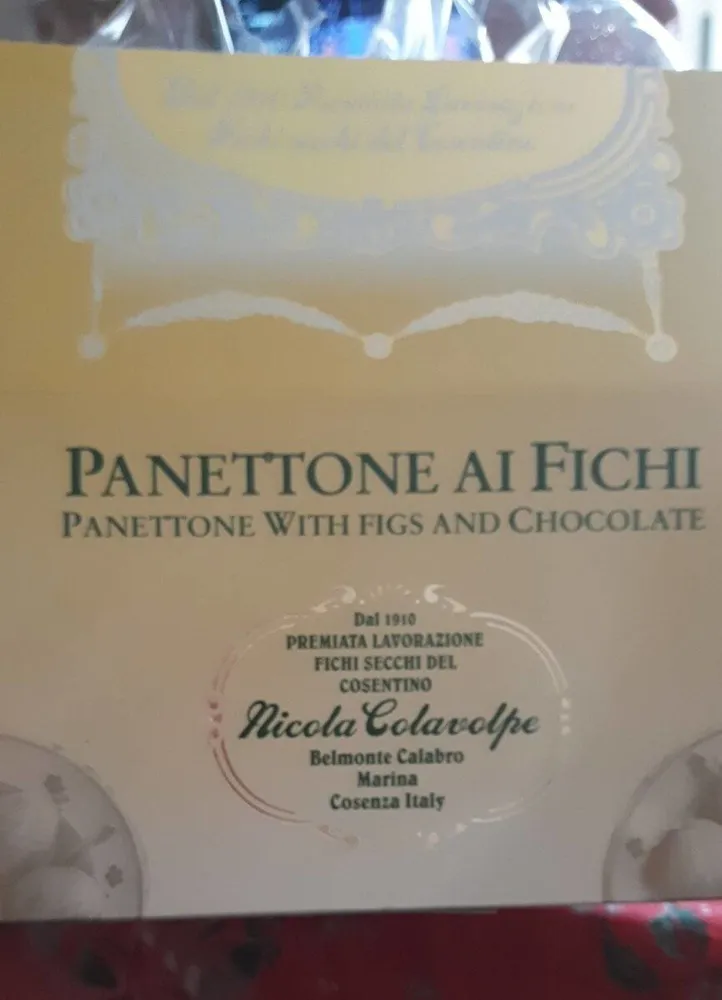 Panettone ai fichi